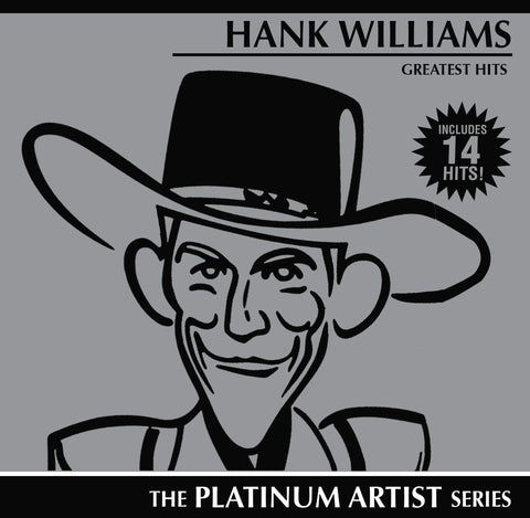 Hank Williams – The Platinum Artist Series Greatest Hits (CD, EN) — cover