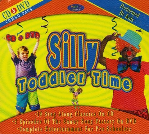 Silly Toddler Time – Performed By Kids (2-disc CD + DVD, EN) — cover