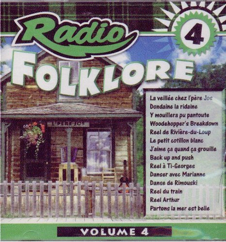 Radio Folklore – Volume 4 (Artistes Varies) (CD, VF/EN) — cover