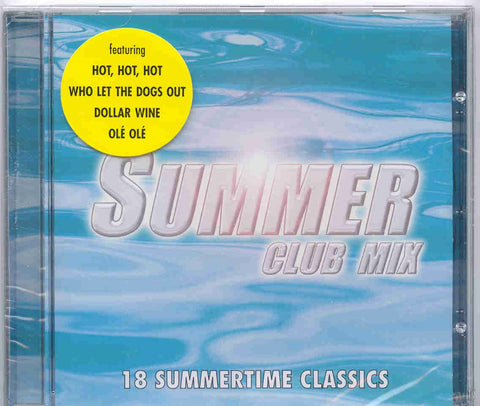 Summer Club Mix – Various Artists (18 tracks) (CD, EN) — cover