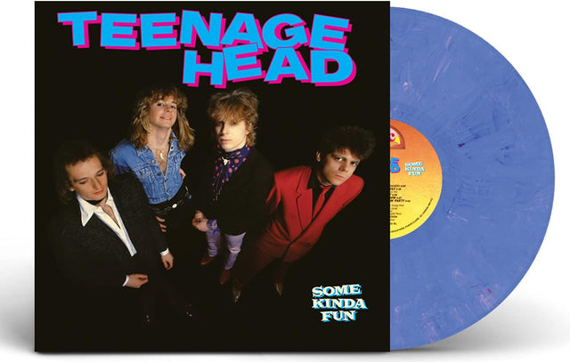 Teenage Head - Some Kinda Fun (Blue With Pink & Metallic Red Colored Vinyl)