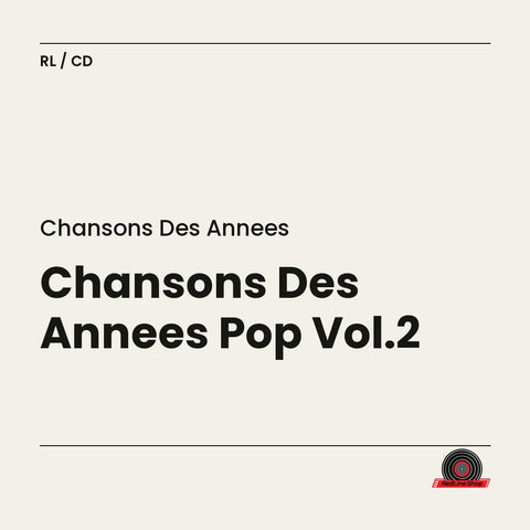Chansons des Annees – Chansons Des Annees Pop Vol.2 (CD, EN)