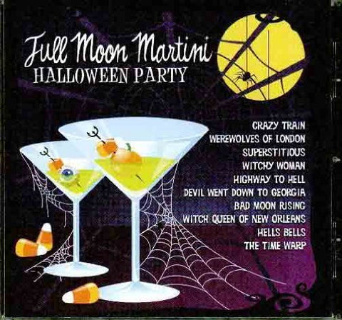 Full Moon Martini – Halloween Party Various Artists (CD, EN)