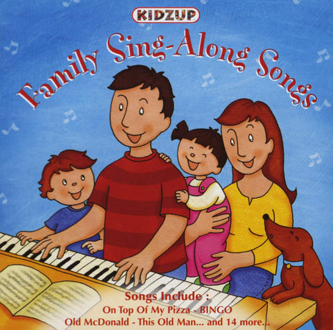 Family Sing-Along Songs – 36 Songs (CD, EN) — cover