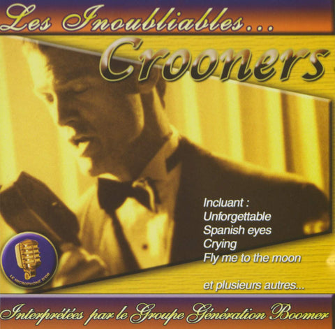 Inoubliables Chansons – Crooners (CD, EN) — cover