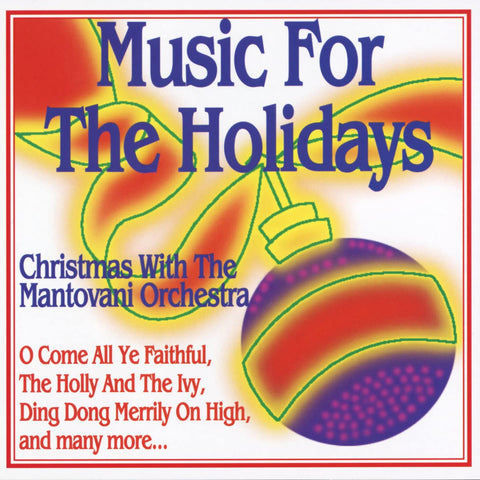 Music For the Holidays – Christmas With The Mantovani Orchestra (CD, EN)