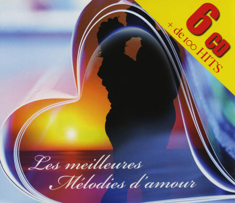 Les Meilleures Melodies D'Amour – Artistes Varies (6-disc CD, EN) — cover