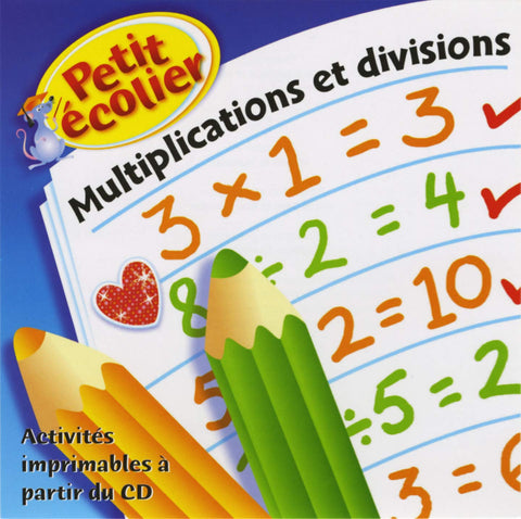 Petit Ecolier – Multiplications Et Divisions (CD, VF) — cover