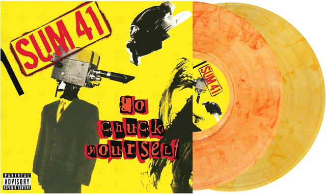 Sum 41 - Go Chuck Yourself  (2 Clear Metallic Orange & Gold/Red & Copper Vinyl)