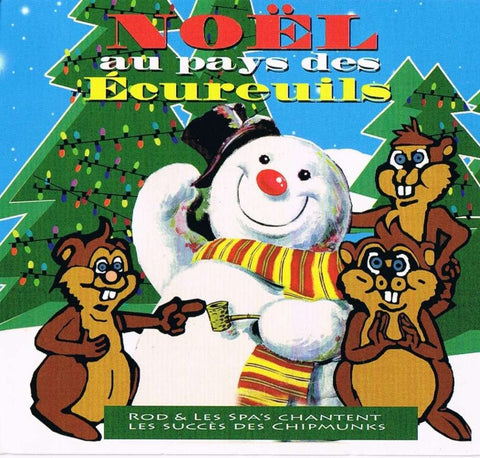 Noël au Pays des Ecureuils (CD, VF) — cover