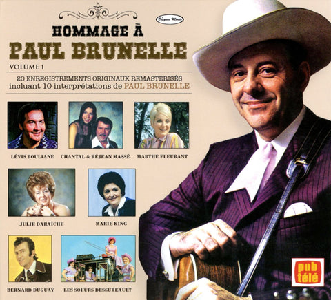 Hommage a Paul Brunelle – Volume 1 (CD, VF) — cover