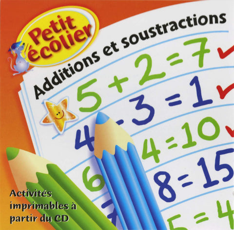 Petit Ecolier – Additions Et Soustractions (CD, VF) — cover