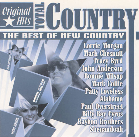 Total Country – The Best Of New Country (Various Artists) (CD, EN) — cover