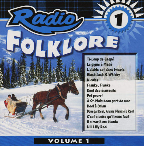 Radio Folklore – Volume 1 (Artistes Varies) (CD, VF) — cover