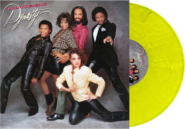 Dynasty - Right Back At Cha (Yellow With Black Swirl Vinyl)
