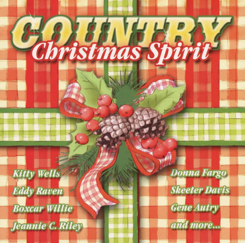 Country Christmas Spirit – Various Artists (CD, EN) — cover