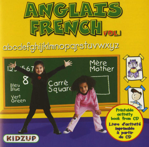 Anglais & French – Volume 1 English & French Songs (CD, EN) — cover