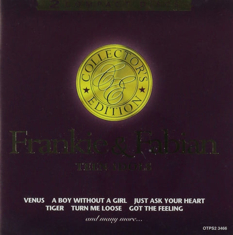 Frankie Avalon & Fabian – Teen Idols (CD, EN) — cover