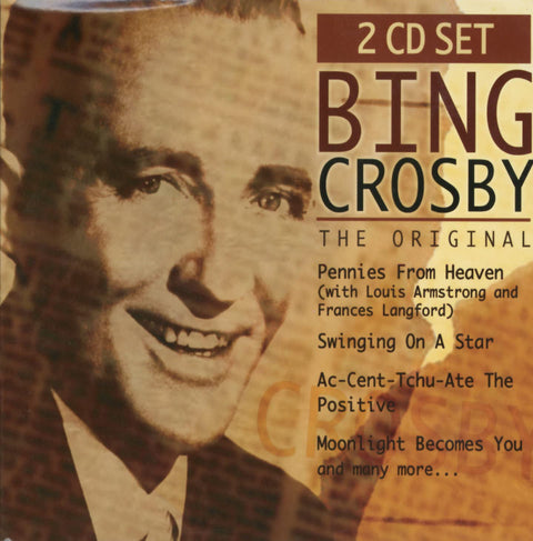 Bing Crosby – The Original (2-disc CD, EN) — cover
