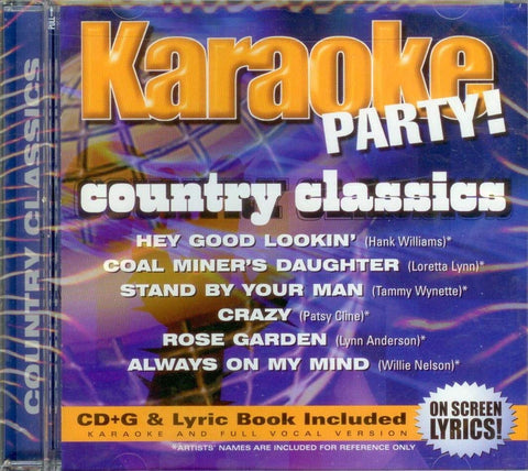 Karaoke Party – Country Classics (12 tracks) (CD, EN) — cover