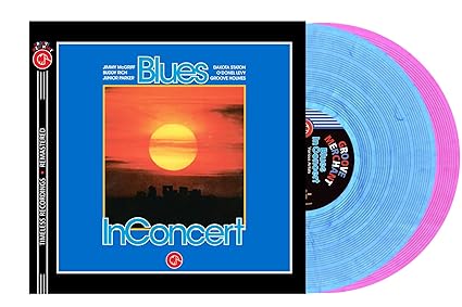 Junior Parker, Buddy Rich, Dakota Staton, Jimmy McGriff, Richard Groove Holmes - Blue's In Concert (Florescent Blue & Pink)