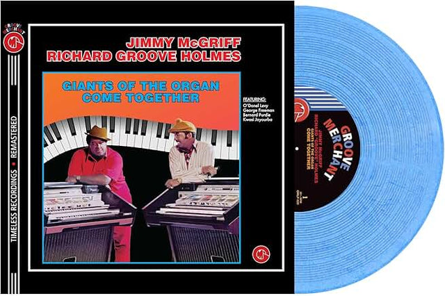 Jimmy McGriff & Richard 'Groove' Holmes - Giants of the Organ Come Together (Blue Vinyl)