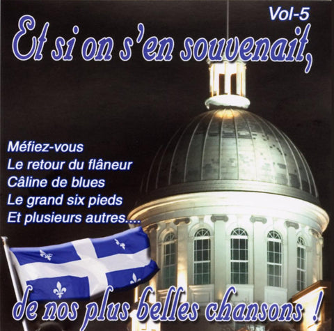 Et Si On S'En Souvenait – De Nos Plus Belles Chansons Vol.5 (CD, VF) — cover