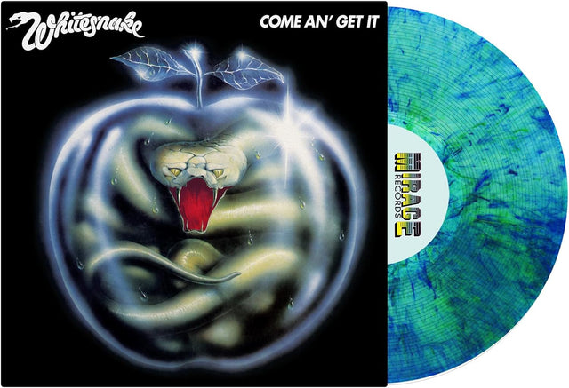 Whitesnake - Come An' Get It (Metallic Blue & Green Swirl Colored Vinyl)
