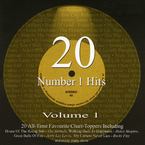 20 Number 1 Hits – Volume 1 (Various Artists) (CD, EN) — cover