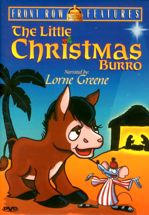 Little Christmas Burro – Narrated By Lorne Green (DVD, EN) — cover