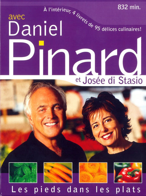 Daniel Pinard & Josée Di Stasio – Les Pieds Dans Les Plats (4-disc DVD, VF) — cover