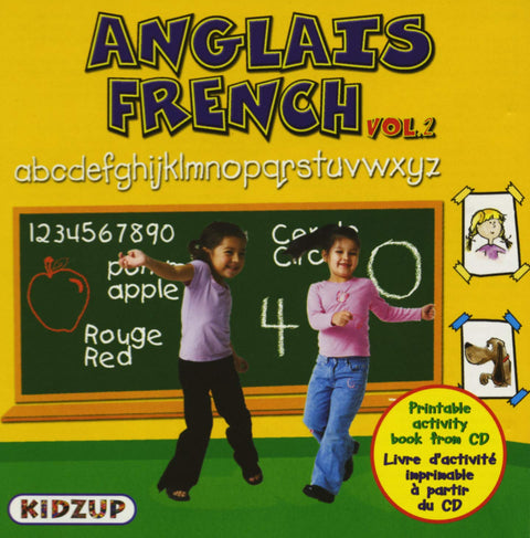 Anglais & French – Volume 2 English & French Songs (CD, EN) — cover