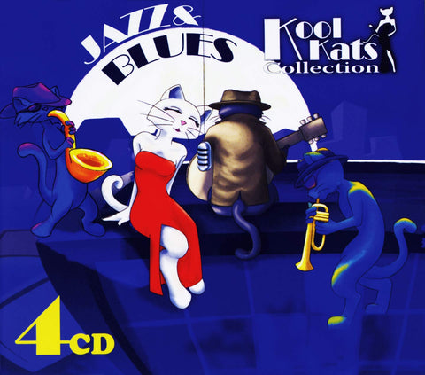 Kool Kats Jazz & Blues Collection – Various Artists (4-disc CD, EN) — cover