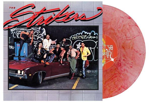 The Stickers- The Strikers (Transparent Red With Swirl Vinyl)
