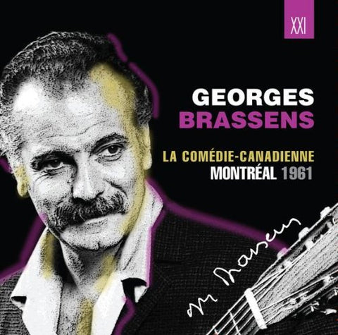 Georges Brassens – A La Comédie-Canadienne (CD, VF)