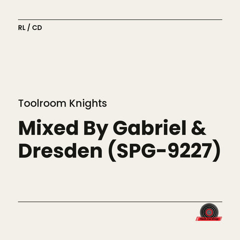 Toolroom Knights – Mixed By Gabriel & Dresden (SPG-9227) (2-disc CD, EN)