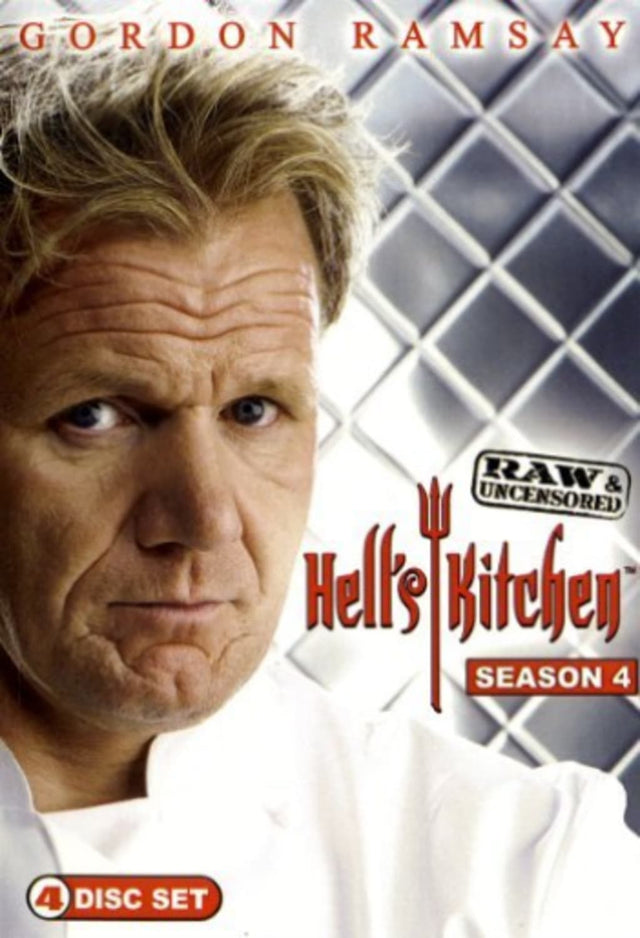 Gordon Ramsay – Season 4 Hell's Kitchen (3-disc DVD, EN)
