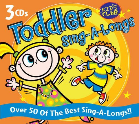 Toddler Sing-Alongs – Over 50 Of The Best Sing-A-Longs! (3-disc CD, EN)