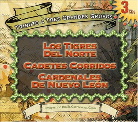 El Grupo Santa Clara – Tributo a Tres Grandes Grupos (3-disc CD, EN)