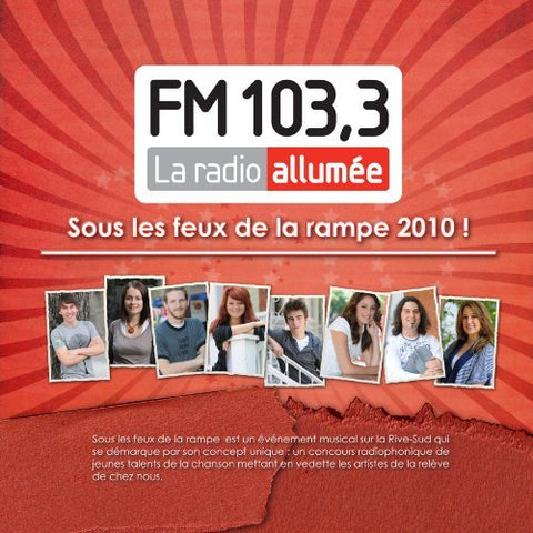 Sous les Feux de la Rampe 2010 – Artistes Varies (CD, VF)