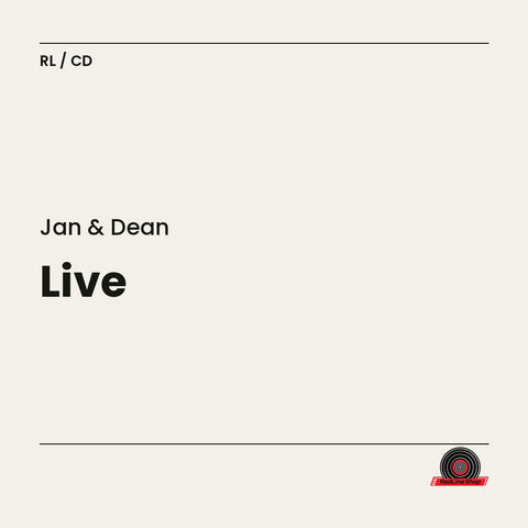 Jan & Dean – Live (CD, EN)