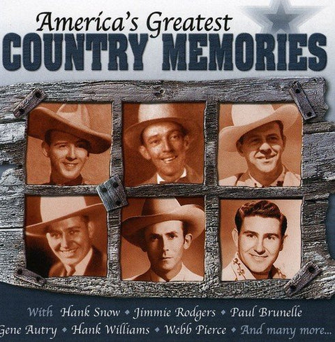25 America'S Greatest Country Memories – Volume 1 (CD, EN)