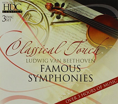Beethoven - Classical Touch – Famous Symphonies (3-disc CD, EN)
