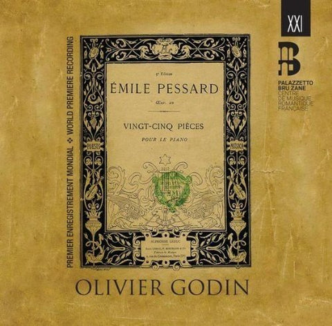 Olivier Godin – 25 Pieces Pour Le Piano (CD, VF)