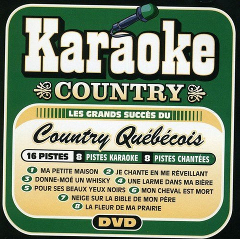 Les Grands Succès – 16 Grands Succès Du Country Québécois (CD, VF)