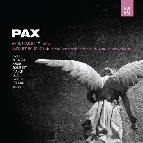 Anne Robert & Jacques Boucher – Pax (CD, VF)