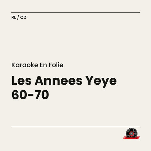 Karaoke en Folie – Les Années Yeye 60-70 (CD, VF)