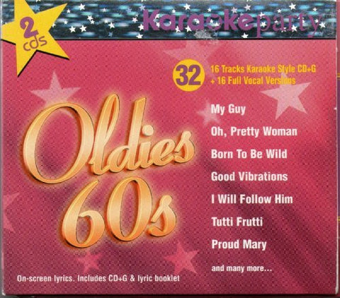 Karaoke Party – Oldies 60's (32 tracks/2cd) (2-disc CD, EN)