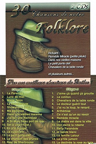 30 Chansons Folklore – Volume 1 & 2 (2-disc CD, VF)
