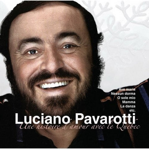 Luciano Pavarotti – Une Histoire D'Amour Avec Le Quebec (CD, EN)